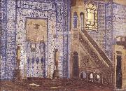 Jean-Leon Gerome Interior of a Mosque Sweden oil painting artist